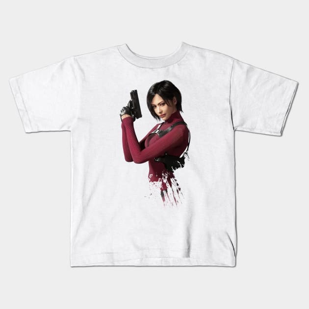 ada wong Kids T-Shirt by OM Des